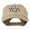 Khaki, variant on Yoga in two colors Embroidered Cap - Khaki OSFM