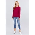 thumbnail image 2 of Crew Neck Sweater W/rivet Button S, 2 of 24