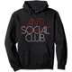 thumbnail image 1 of Anti Social Club - Sudadera con capucha introvertida, 1 of 2
