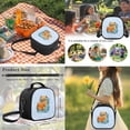thumbnail image 6 of Yspwyqan Capybara Reading Book Backpack Set 4Pcs with Lunch Box Pencil Case, 17 Inch Lightweight Large Capacity Bookbag for Elementary Middle School Hiking, 6 of 7