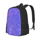thumbnail image 1 of Fotbe Purple Glitter Mochila para Hombre y Mujer - Tela Oxford 600D Resistente - Mochila Impermeable de Gran Capacidad para Escuela, Viajes y Senderismo, 1 of 6