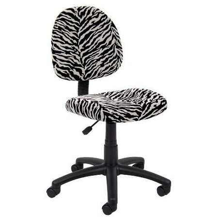 Perfect Posture Delux Microfiber Task Chair without Arms in (Best Office Chair For Correct Posture)