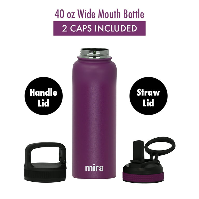 40oz Insulated High Flow Rate Water Bottle w/ AUTOSEAL® Technology - S –  One To Save Many