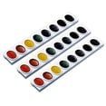 thumbnail image 1 of Watercolors, Oval Pan Refill Tray, 8 Colors Per Tray, 3 Trays, 1 of 1