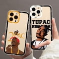 thumbnail image 2 of Funda de teléfono 2Pac Tupac Shakur, carcasa transparente para iPhone 11, 12 Mini, 13, 14 Pro Max Fivean unisex, 2 of 2
