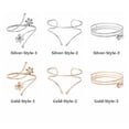 thumbnail image 2 of Retro Hollow Body Bracelet Adjustable Arm Ring Armband Arm Chain Arm Bangle GOLD STYLE-1, 2 of 8