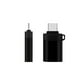 thumbnail image 2 of Injueey Nuevo adaptador portátil tipo c a USB ordenador portátil USB 3,0 Mini convertidor de USB-C de aleación de aluminio Juegos de teclado y mouse para computadora negro, 2 of 6