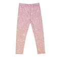 thumbnail image 4 of ShomPort Sparkly Leggings for Girls Summer Thin Glitter High Waist Going out Skinny Pants 3-8 Years, 4 of 4