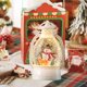 thumbnail image 4 of Decoración navideña iluminada con luces LED transparentes, farol colgante para árbol de Navidad, colgante de batería, accesorios novedosos, luz para fiesta de Navidad, decoración del hogar, 150 ml, 4 of 5