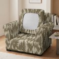 thumbnail image 3 of Chririnla Brown Camo Armchair Slipcovers for Living Room, 2 Piece Chair Cover Spandex Armchair Cover Stretch for Pet, 3 of 8