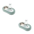 thumbnail image 3 of kurtrusly Cat Automatic Feeding Bowl Safe And Reliable Convenient And Practical Multifunctional Cat Food Bowl green 2Set, 3 of 6