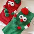 thumbnail image 4 of Aellinatey Novelty Cartoon Big Eyes Christmas Socks for Adults Kids Holiday Wear Stockings, 4 of 20