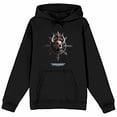 thumbnail image 3 of Warhammer 40000 Skull Horn Men's Black Sweatshirt-6XLB, 3 of 6