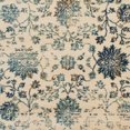 thumbnail image 6 of SAFAVIEH Evoke Bertrand Traditional Distressed Area Rug, Beige/Turquoise, 6'7" x 9'2", 6 of 6