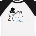 thumbnail image 4 of Inktastic Sassy Snowman in Top Hat Boys or Girls Toddler T-Shirt, 4 of 5