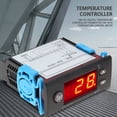 thumbnail image 1 of Ew-181H Digital Temperature,Temperature Control Meter Temperature Controller 12V Heat Thermostat Control, Controller Thermostat Ew-181H Temperature Control Meter, 1 of 8