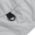 thumbnail image 6 of UPF 50+ Sun Protection Jacket for Men Hooded Long Sleeve Zipper Lightweight Quick Dry Windbreaker Athletic Shirts with Pockets Gray S, 6 of 9