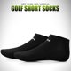 thumbnail image 5 of 1 par de calcetines Pgm de Color sólido con puños acanalados para correr, calcetines cortos transpirables que absorben la humedad para hombre, para entrenamiento, 5 of 5