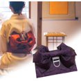thumbnail image 5 of GBB-Kimono Obi Japanese Sash Belt Geisha Waist Belt Summer Bathrobe Classic Lightweight Pre Tied Bow Lady Waistband Belt【0513】, 5 of 7