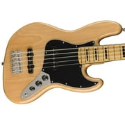 Squier Classic Vibe '70s Jazz Bass V 5-String Bass Guitar (Natural)