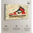 thumbnail image 2 of Mosaic Sneaker Canvas Mancave Art by Art Remedy, Gallery Wrapped, 54 x 36, 2 of 7