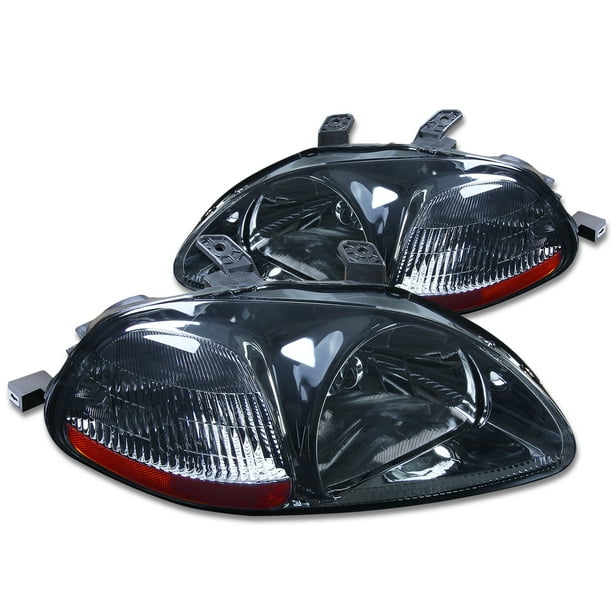 Dna Motoring Hl Oh Hc96 Sm Am For 1996 To 1998 Honda Civic Oe Style Headlight Smoked Housing Amber Corner Headlamps Ej Em Ek 97 Left Right Walmart Com Walmart Com Dna Motoring Hl Oh Hc96 Sm Am For 1996 To 1998 Honda Civic Oe Style Headlight Smoked Housing Amber Corner Headlamps Ej Em Ek 97 Left Right Walmart Com Walmart Com