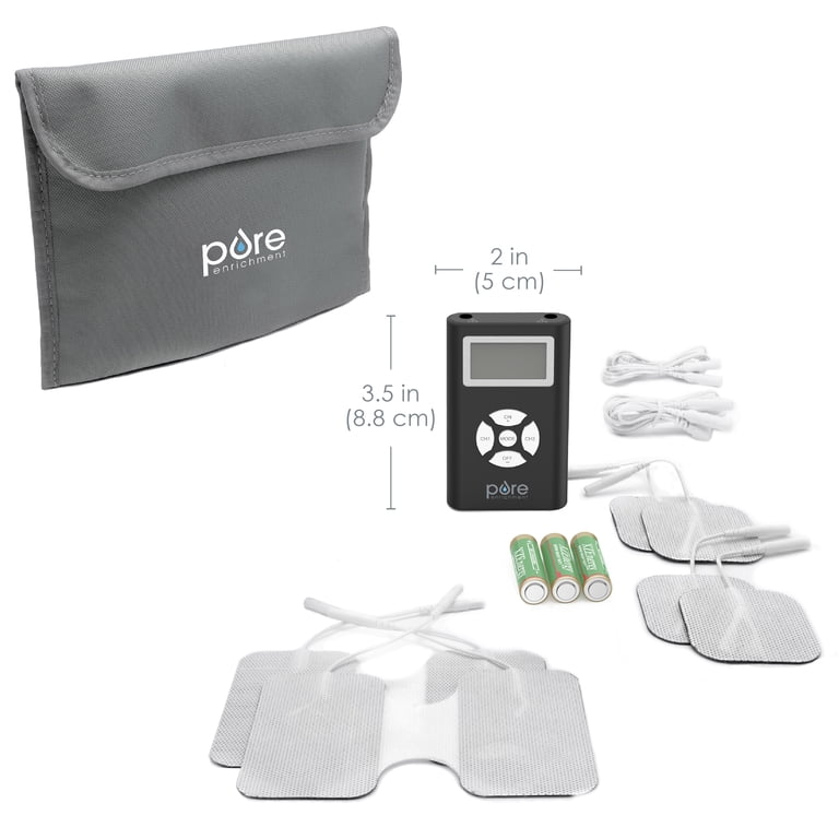 Pure Enrichment PurePulse Duo Dual Channel TENS & EMS Combo Muscle