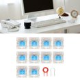 thumbnail image 1 of Switches Keyboard, Exquisite Structure Mechanical Switches Comfortable Practical Sturdy Durable  for DIY for Keyboard for Typing Normal Type,Dustproof Type, 1 of 8