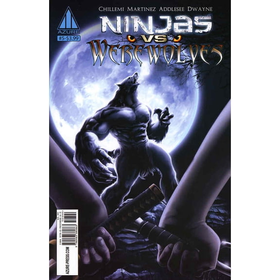 Ninjas vs. Zombies #5 VF ; Azure Comic Book