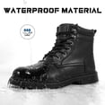 thumbnail image 4 of Mens Steel Toe Boots Womens Safety Waterproof Work Boots, 4 of 7