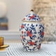 thumbnail image 5 of Tarro de jengibre de porcelana antigua | Tarro de té hecho a mano con tapa, florero Estilo A, 5 of 7