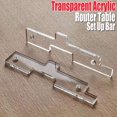 thumbnail image 5 of Router Table Set Up Bars,Router Table,10PCS Router Table Set Up Bars Transparent Acrylic High Accuracy Setup Blocks for Woodworking, 5 of 9