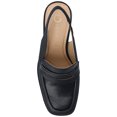 thumbnail image 5 of Journee Womens Henrika Moc Toe Open Heel Comfort Pumps, 5 of 9