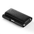 thumbnail image 4 of 4.7" Phone Wallet Leather Pouch Case Horizontal Flip Cover Protective Holster Pouch [Belt Clip + Loops + ID /Credit Card Slot Holder] BLACK fit APPLE iPhone XS/ X / 8 / 7/ 6s / 6 / 5s / 5 / SE, 4 of 7