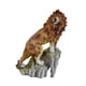 thumbnail image 5 of Estatua de león de pie, figurita, accesorio de escritorio, pequeño adorno, decoración de mesa marrón, 5 of 9
