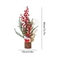 thumbnail image 3 of Puntoco Árbol de Navidad de escritorio Mini árbol de Navidad Decoración de mesa Decoración de ventana del hogar Simulación de árbol pequeño, 3 of 6
