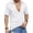 White, variant on Summer Tops for Men Deep V Neck Short Sleeve Breathable Tee Shirts Loose Fitted Casual Fashion Tops