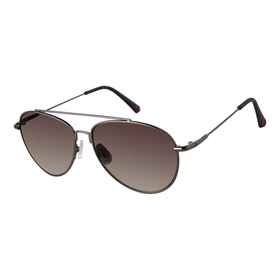 Lentes de Sol Unisex LEVIS X13176 Outlook Marco de Metal Color Gris con Filtro 100% UV Levis Eyewear