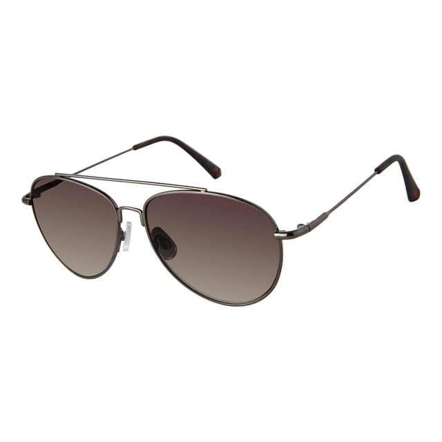 Lentes de Sol Unisex LEVIS X13176 Outlook Marco de Metal Color Gris con Filtro 100% UV Levis Eyewear