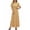 Yellow(Dress), variant on GUACER Womens Ditsy Floral Maxi Dresses Short Flutter Sleeve A-Line Sun Dress Casual Boho Empire Waist Summer Flowy Outfits
