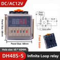 thumbnail image 2 of Relé Temporizador de 12 V DH48S-S, de Repetición de 12 V CC con Zócalo, Serie DH48S, Tiempo de Retardo con Base, 2 of 5