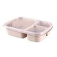 thumbnail image 2 of Wmhsylg Food Storage Lunch Box Reusable 3-Compartment Divided Food Storage Container Boxes Environmentally Friendly Materials, 2 of 5