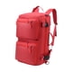 thumbnail image 2 of Mochila de viaje de gran capacidad con múltiples bolsillos para hombres y mujeres, mochila de moda Rojo, 2 of 9