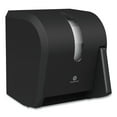 thumbnail image 3 of 13 in. x 10 in. x 14.4 in. Hygienic Push-Paddle Roll Towel Dispenser - Black (1/Carton), 3 of 5