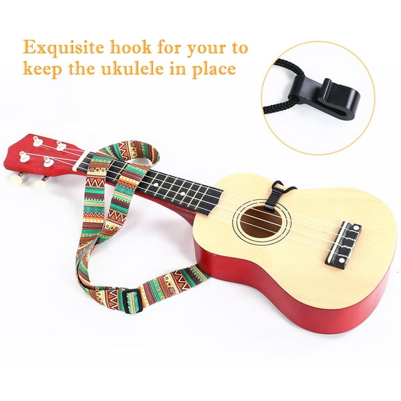 Guitar Strap Mini,Adjustable Nylon Universal Ukulele Strap Belt Sling With Hook Mini Guitar,Ukulele Strap
