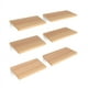 thumbnail image 1 of Set de Repisas Flotantes Redlemon de Madera 6 Piezas tipo Librero 30x15 cm, 1 of 8
