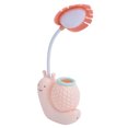 thumbnail image 3 of Table Lamp, Button Switch Foldable Desk Lamp Snail Animal With Adjustable Angle For Children For Study Room For Bedroom, 3 of 8