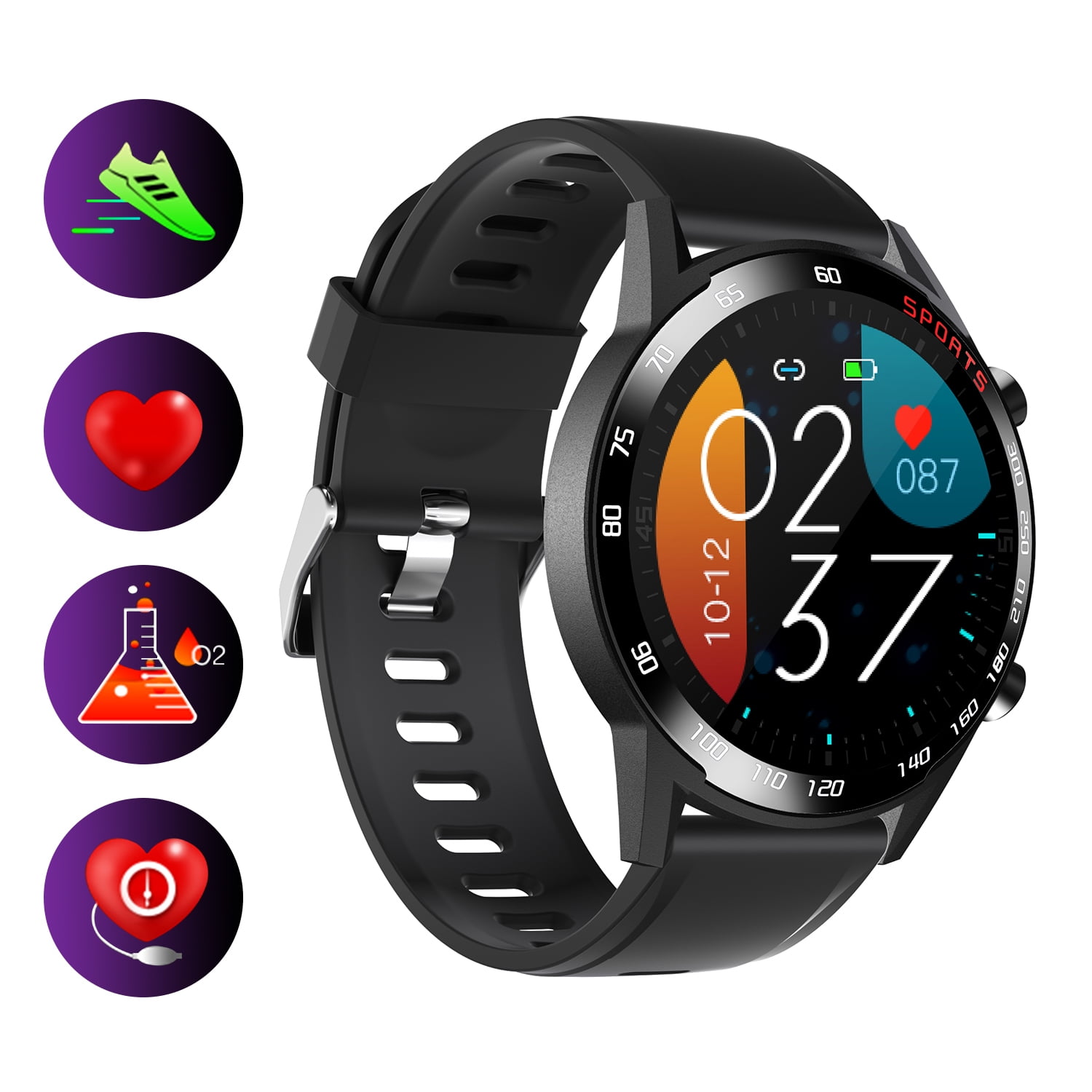 smartwatch with pulse rate