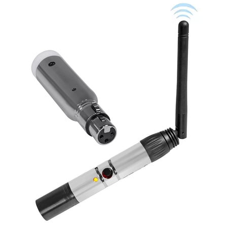Rockville DMX-WTR Wireless DJ DMX Lighting Transmitter Receiver