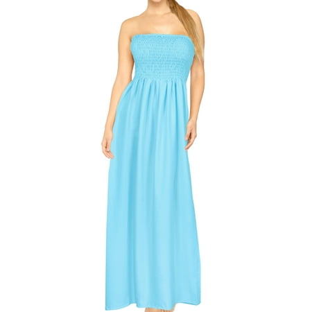 Bay Halter - HAPPY BAY Tube Dress Maxi Skirt Beach Backless Sundress Halter Evening Casual Swimsuit